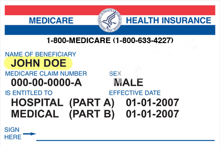 medicare card